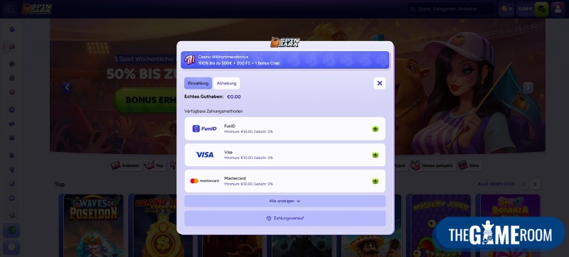 sofort im Online-Kasino wählen